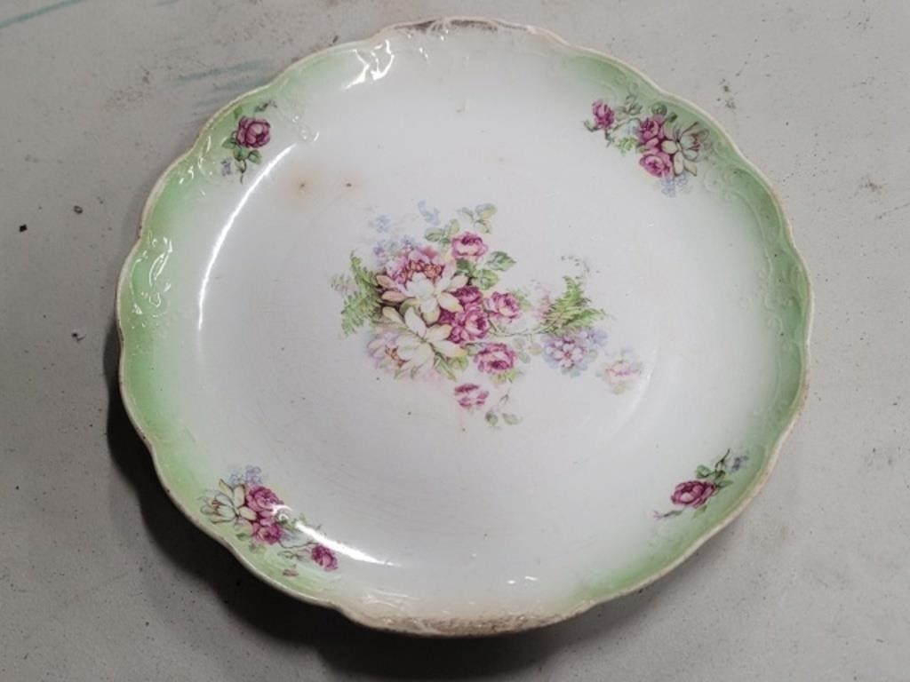 Sterling Porcelain Floral Plate