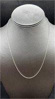 Desirable 18" Sterling Snake Chain