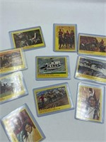 1973 O PEE CHEE RCMP MINT LOT 10 DIFFFERENT CARDS