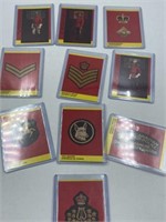 1973 O PEE CHEE RCMP INSIGNIA INSERTS 10