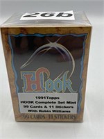 1991 TOPPS HOOK COMPLETE MINT SET 99 CARDS & 11