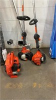 (Q) 2 ECHO GAS TRIMMERS & BLOWER MOTOR. CONDITION