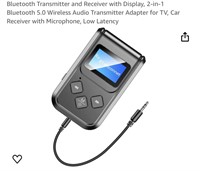 AIGOLINK BLUETOOTH RECEIVER WITH DISPLAY 2IN1
