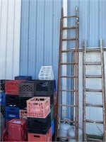 10 foot wood extension ladder
