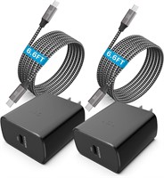 NEW-2-Pack 45W USB-C Charger for Samsung