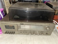 AM/FM STEREO CASSETTE AND RECORD PLAYER