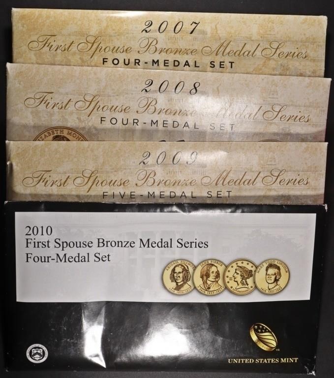 2007-2010 FIRST SPOUSE BRONZE MEDAL SERIES