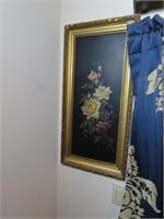 Oil on Board, Dutch style floral