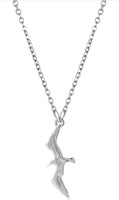 ANCHANGDIANZI TAYLOR SEAGULL NECKLACE (SILVER)