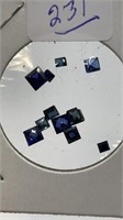 Square Sapphires—hard to find!