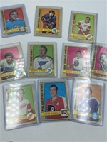 1972-73 O PEE CHEE NHL LOT OF 10 DIFFERENT MINT