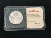 1995 American Silver Eagle in Littleton Packaging