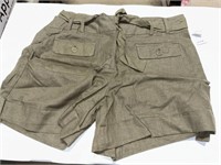 NWT LADIES GREEN JAMIE NICOLE SHORTS 1X