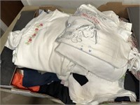 BOX LOT OF CLOTHES VARIETY OF SIZES