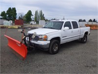 2002 GMC 2500HD Crew 6' S/A Pickup Truck