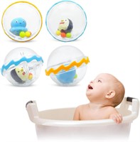 NEW-4 PCS Mold-Free Baby Bath Toys x5