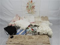 LARGE LOT OF LINEN: