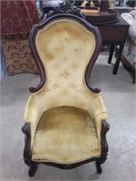 Victorian Balloon Back Arm Chair