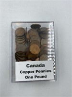 CANADA ONE POUND COPPER PENNIES