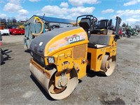 Case DV202 Smooth Tandem Roller Compactor