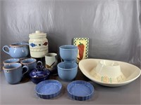 An Assorted Stoneware and Pottery