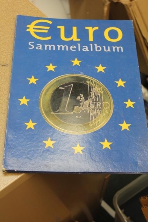 Euro Sammelalbum Coin Set