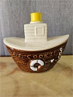 McCoy Pottery Vintage Tugboat Cookie Jar