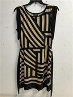 TAN AND BLACK JSP DRESS LARGE