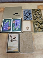 3 Decks Vitage Boxed Set Playing Cards Decorative