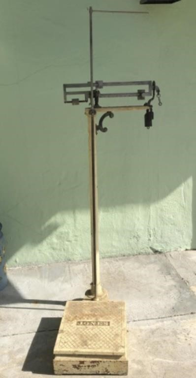 Large Vintage Scale buy Jones with Weights