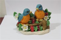 A Heritage Pottery Bird Couple