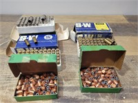 Brass Cartridges, 38 cal. Pistol Bullets