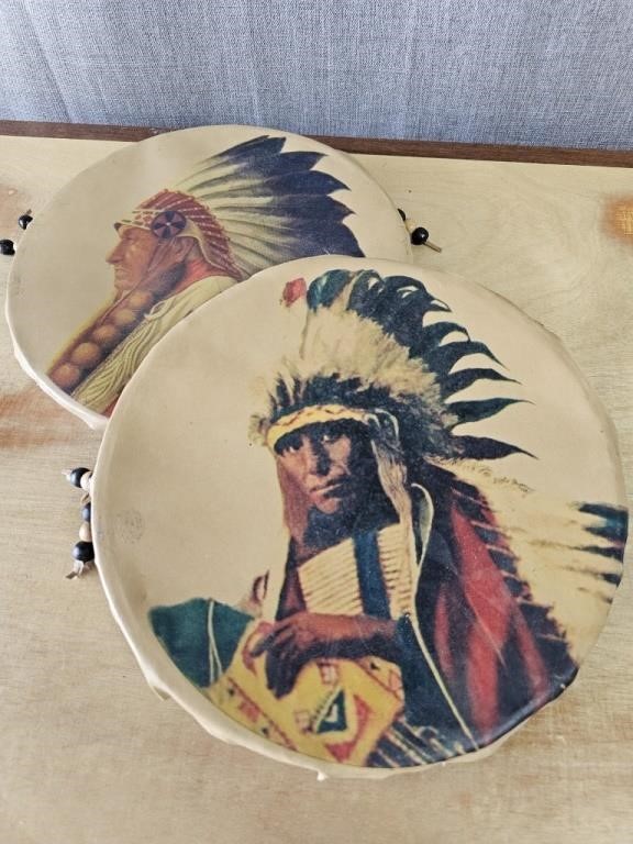 Native American Drum Style Wall Decor