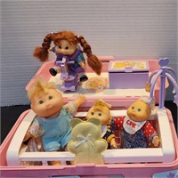 CPK 1995 Travel Nursery w/dolls & Accessories RARE