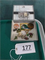 Pins, Fishing Licenses, Misc.