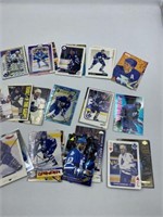 DOUG GILMOUR LOT OF 50 DIFFERENT MINT CARDS