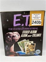 E.T. O-PEE-CHEE STICKER ALBUM COMPLETE WITH