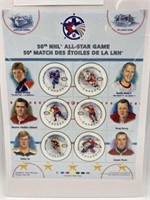 CANADA POST NHL HOCKEY ALL-STAR SHEET 2000