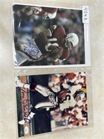 2 Signed Jim Plunkett Pictures.