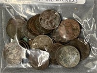 (26) Buffalo Nickels