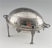 SUPERB ANTIQUE ENGLISH STERLING SILVER DOME