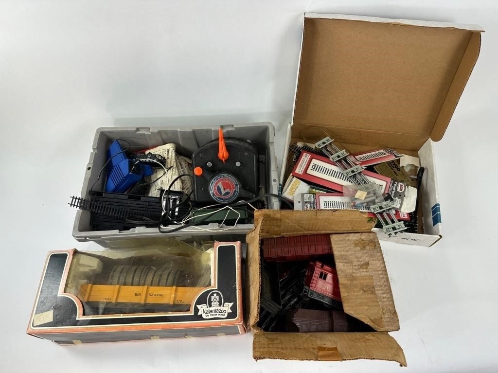 Assorted Lionel Trains and other Tracks and More