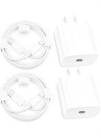 NEW 2PK Fast Charger for iPhone