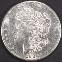 1886-S MORGAN DOLLAR CH AU