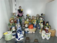 Assort. of Occupied Japan Porcelain Figurines
