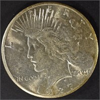 1927 PEACE DOLLAR AU/BU