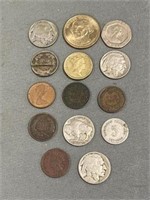 Buffalo Nickels, Indian Head Pennies & Foreign