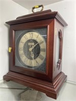 Bulova Walnut Cased Mantle Clock