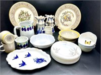 Porcelain Lenox Berkley House Colonial dishes