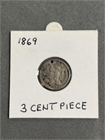 1869 3-cent Piece